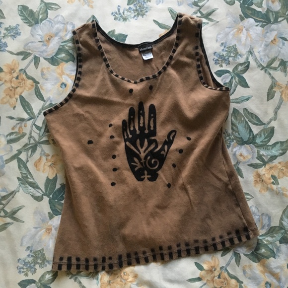 Hanes Tops - Hippie Hand Dyed Boho Tank Top